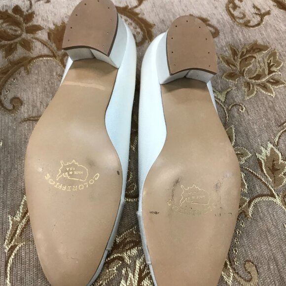 Dye-Able White Gloria Boca Crepe and Satin, Formal Elegant Wedding Comfortable - Picture 11 of 16